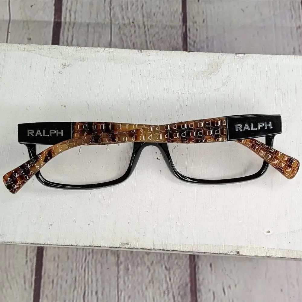 Ralph by Ralph Lauren RA7059 Eyeglasses Eyewear Black/Brown Frames w/ Ca…